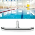 thumbnail image 1 of Cleaning Brush, Gray Pool Cleaner Curved Durable 43.5CM Aluminium  For Spas, 1 of 8