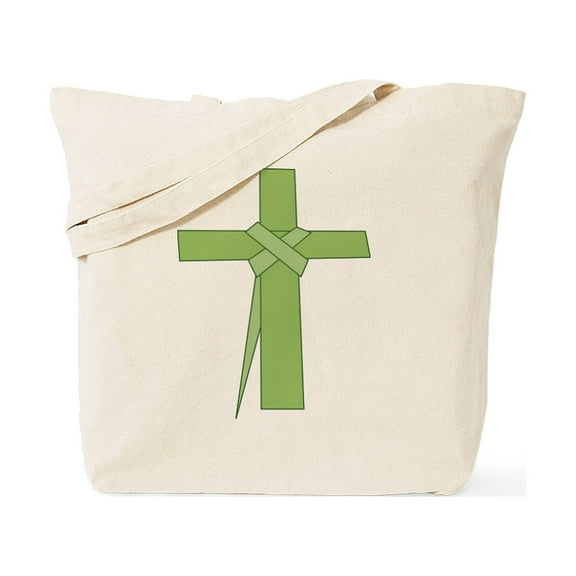 CafePress - Palm Leaf Folded Tote Bag - Unisex Canvas Tote Bag, Beige, 1-Piece