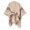 Beige, variant on Aocisk Women's Warm Winter Shawl Wrap Cape Cardigan Open Front Poncho Sweater Grey One Size