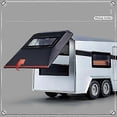 thumbnail image 4 of 1/32 Cybertruck Pickup Trailer Alloy Car Model Diecasts Metal Off-road Vehicles Truck Model Sound and Light Kids Toys Gift Toy Cars, 4 of 5