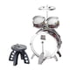 thumbnail image 5 of Batería de jazz para niños, juguete de desarrollo que incluye baquetas, platillos, palos, 3 en 1, 5 of 9
