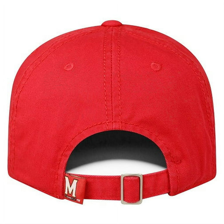 Maryland Terrapins Official NCAA Adult One Size Adjustable Cotton Crew Hat  Cap by Top Of The World 