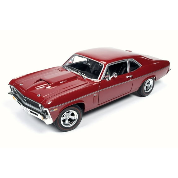 1969 Baldwin Motion Nova SS 427, Red - Auto World AMM1073 - 1/18 Scale Diecast Model Toy Car