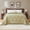 Olive, variant on Bestier Sorona Eco Fabric Comforter Queen Size| Extra Fluffy Down Alternative Duvet Skin-Friendly Bedding for All Season, Machine Washable, White (90x90 inches)