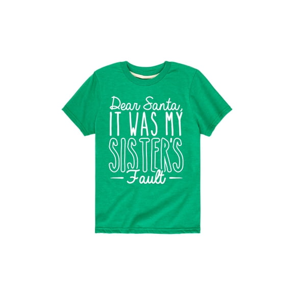 Instant Message - It Was My Sisters Fault - Youth Short Sleeve Tee