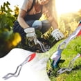 thumbnail image 2 of Mechanic Set, Gardening Hand Weeder Tools V Sharp Bend Rooter Shovel Weeding Artifact Weeding Tool Aluminum Alloy Manual Garden Weeding Tool, Trim Tool, 2 of 9