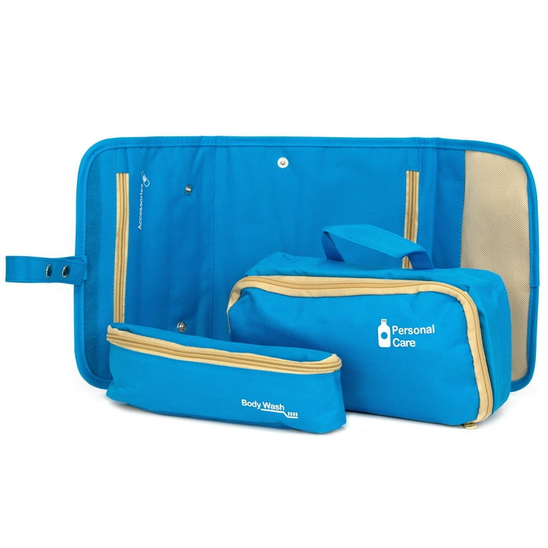 Small Hanging Toiletry Bag Blue - Open Story™