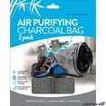 thumbnail image 5 of 2 pks LIGHTSMAX 200g Natural Bamboo Activated Charcoal Air Purifying Bags, Shoe Deodorizer and Odor Remover, 100% Chemical-Free and Natural Non-Toxic, 5 of 6