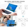 thumbnail image 4 of Kebiory Case for Vortex T10M,for Vortex T10M Pro Plus Case,Shockproof Kids Soft Silicone with Kickstand Case for Vortex T10M/Vortex T10M Pro Plus/TECLAST P26T/TECLAST P25T 10.1 inch(2XBlue), 4 of 6