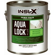 Insl-X AQ0400099-04 Aqua Lock Plus Water-Based Primer/Sealer, White, 1 Qt, Each