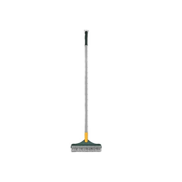 Injueey Cepillo portátil de mano para fregar el suelo, limpieza de grietas, fregador de rotación de 180 grados, ducha, cepillos de acero inoxidable PP, Suministros de limpieza para el hogar Injueey HA065662-00