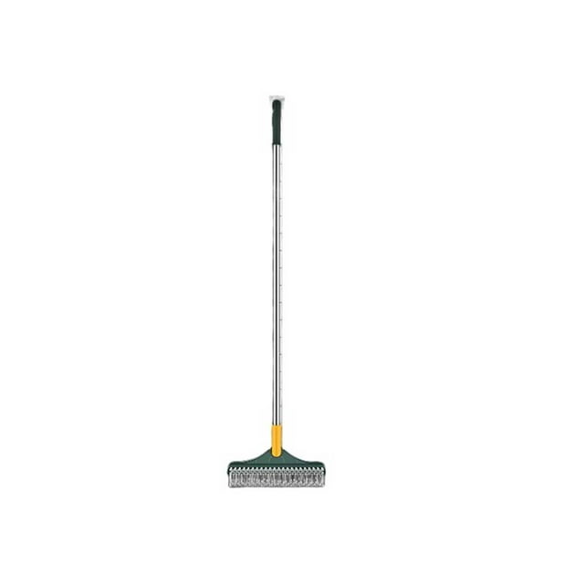 Bewildely Cepillo portátil de mano para fregar el suelo, limpieza de grietas, fregador de rotación de 180 grados, ducha, cepillos de acero inoxidable PP, Suministros de limpieza para el hogar Bewildely HA065662-00