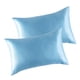 thumbnail image 1 of Funda de almohada Funda de almohada de satén de seda artificial Funda de almohada para dormir para el hogar, ZT01-206 2pcs Eigraketly HA003600-02, 1 of 7