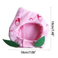 thumbnail image 4 of WINDLAND Cartoon Peach Hat Halloween Mischievous Dogs Costume Hat Cute Festival Pet Hat, 4 of 9