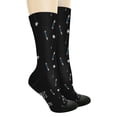 thumbnail image 2 of ThisWear Tax Season Accountant in The Streets Wizard in The Spreadsheets 6-Pairs Novelty Crew Socks, 2 of 5