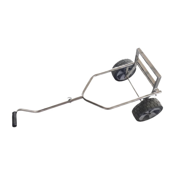 harper Boat Trailer Dolly Inflatable Boat Trolley, Outdoor Men Supplies Carrier Fishing