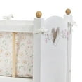 thumbnail image 6 of 509 Crew: Little Flora - 2-In-1 Wooden Doll Cabinet Bed - Flower-Tan-Pink, Sleep & Storage Station, Mattress & Pillow, Pretend Play Toy, Kids 3+, 6 of 8
