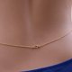 thumbnail image 5 of (Oro) Body Jewelry Chane Bikini Arnés Cinturón para mujeres y niñas, 5 of 5