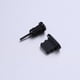 thumbnail image 2 of Sidaley Puerto de carga de metal 3.5mm Auricular Jack Reemplazo de tapón antipolvo USB para XS 8 7 7 6 6S Plus Mini Tapón antipolvo Cables de audio/vídeo negro, 2 of 6