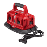 Milwaukee 48-59-1806 M18 Six Pack Sequential Battery Charger, Compact
