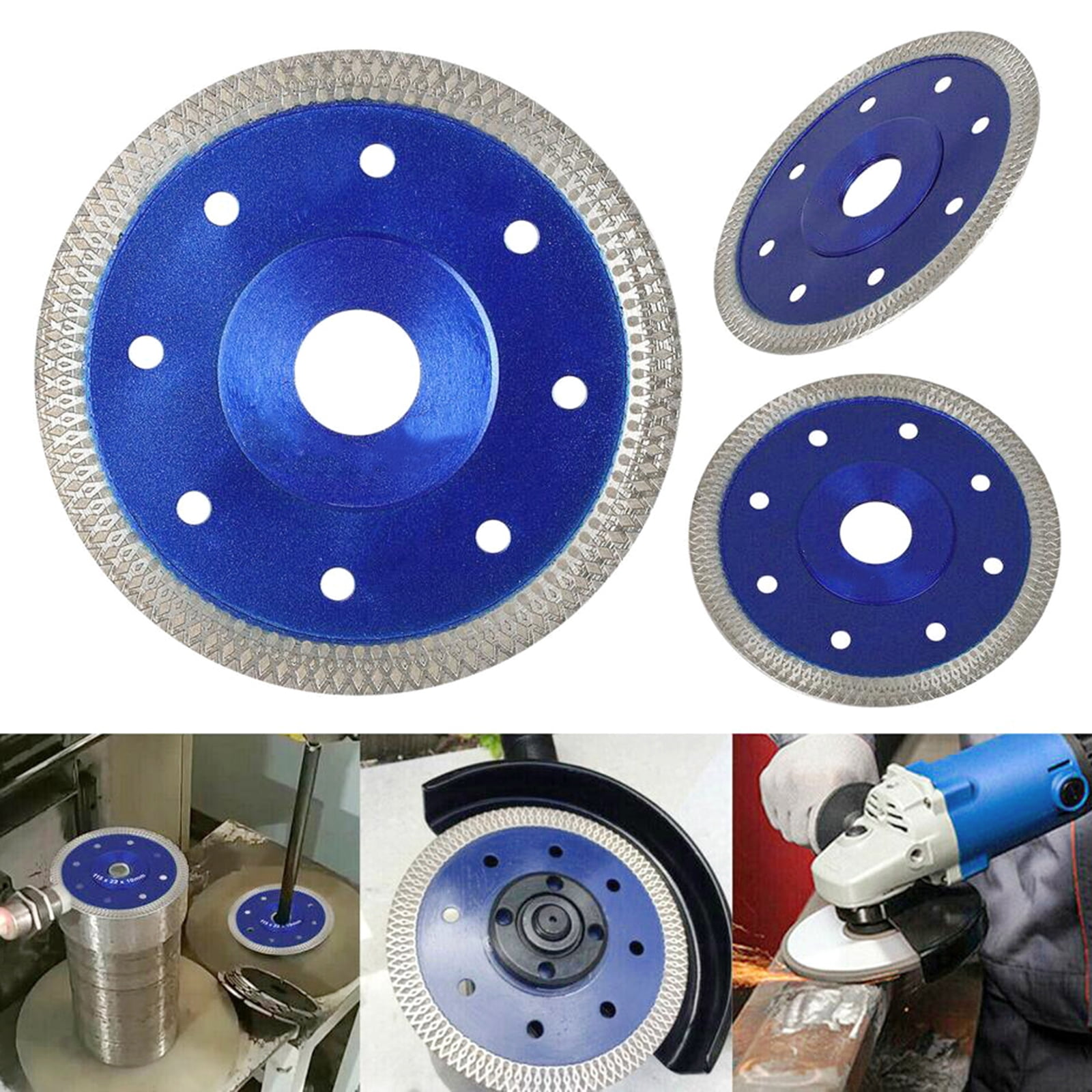 Angle Grinder Diamond Saw Blade Multitool Wood Carving Disc Cutting 4.5 Inch 