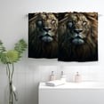thumbnail image 2 of WYYP Lion Crown Dark Forest Kitchen Towels 2-Pack, Super Soft and Highly Absorbent Hand Towels 27.5*16in, 2 of 6