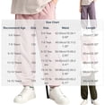 thumbnail image 3 of Xdegoge Tween Girls Jogger Pants Elastic Waist Athletic Loose Casual Wide Leg Sports Sweatpants with Pockets Running Sports Activewear Trousers, 3 of 9