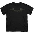 thumbnail image 2 of The Batman (2022) Chest Logo Kids T Shirt (Medium) for Youth Toddler Boys and Girls, Black, 2 of 5
