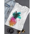 thumbnail image 3 of Colorful Pineapple T-Shirt Women -SPIdeals Designs, Female Large, 3 of 4
