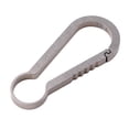 thumbnail image 3 of tooloflife Keychain Buckle Outdoor Camping Hiking Carabiner Titanium Alloy Size 36mm/59mm, 3 of 4