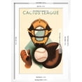 thumbnail image 5 of Art.com Phantom Cactus League Catcher, Arizona Art Print, White Frame Wall Art, 17" x 23", 5 of 5