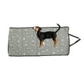 thumbnail image 6 of Unique Bargains 1 Pcs Universal Waterproof Car Seat Cover for Pet Bone Paw Pattern Gray, 6 of 6
