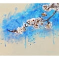 thumbnail image 3 of Vest, Christopher 13x12 Black Modern Framed Museum Art Print Titled - Apricot Blossom, 3 of 5