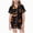 H155-Black, variant on TOWED22 Toddlers Halloween Pajamas Baby Kids Girl Print Pajama Set Pumpkin Pjs Jammies Button Down Lounge Sleepwear,2-3 Y