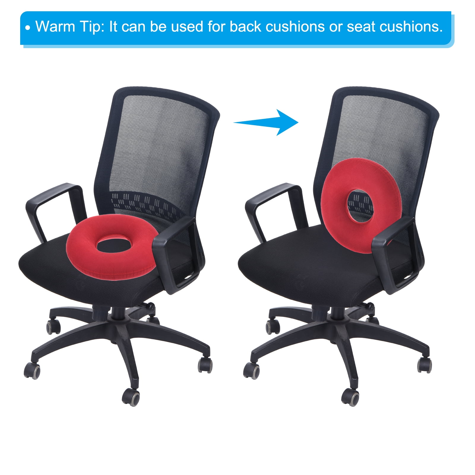 Yinrunx Seat Cushion, Chair Cushions, Cubicle Accessories, Donut