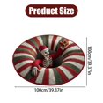 thumbnail image 3 of Outdoor Christmas Decorations Carpet Halloween 3D Rug – Halloween Optical Rugs Decorative Rug With Depth Pattern Theme Skeleton Pumpkin Patterns Soft & Fabric For Home Parties Polyester carpet, 3 of 6