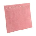 thumbnail image 3 of Multifunctional 17 Hooks Necklace Display Stand Display Boards Organizer Freestanding Holder for Showing Earring Bracelets Necklaces Chains Pink Velvet, 3 of 8