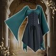 thumbnail image 2 of Idoravan Look！Costume party dresses for women Women's Medieval Retro Gothic Punk Dress October Festive Dresses S, 2 of 7