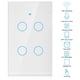 thumbnail image 3 of Pantalla Táctil WiFi, Círculo Para Interruptor Inteligente De 4 Vías Grupo De Interruptor único 4 Vías CA 95-250 V, 3 of 7