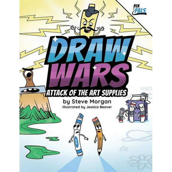 Draw Wars: Attack of the Art Supplies, (Paperback)