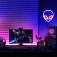 thumbnail image 4 of Planet Neon Sign, USB Powered Planet Light Led Neon Signs with On/Off Switch, Planet Led Sign for Wall Decor, Aesthetic Hanging Saturn Neon Light, Planet Lights for Bedroom, Gaming Room, 4 of 6