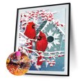 thumbnail image 2 of Diamante pintura 5D DIY pájaro completo redondo taladro Rhinestone mosaico imagen Kits FLhrweasw Nuevo, 2 of 9