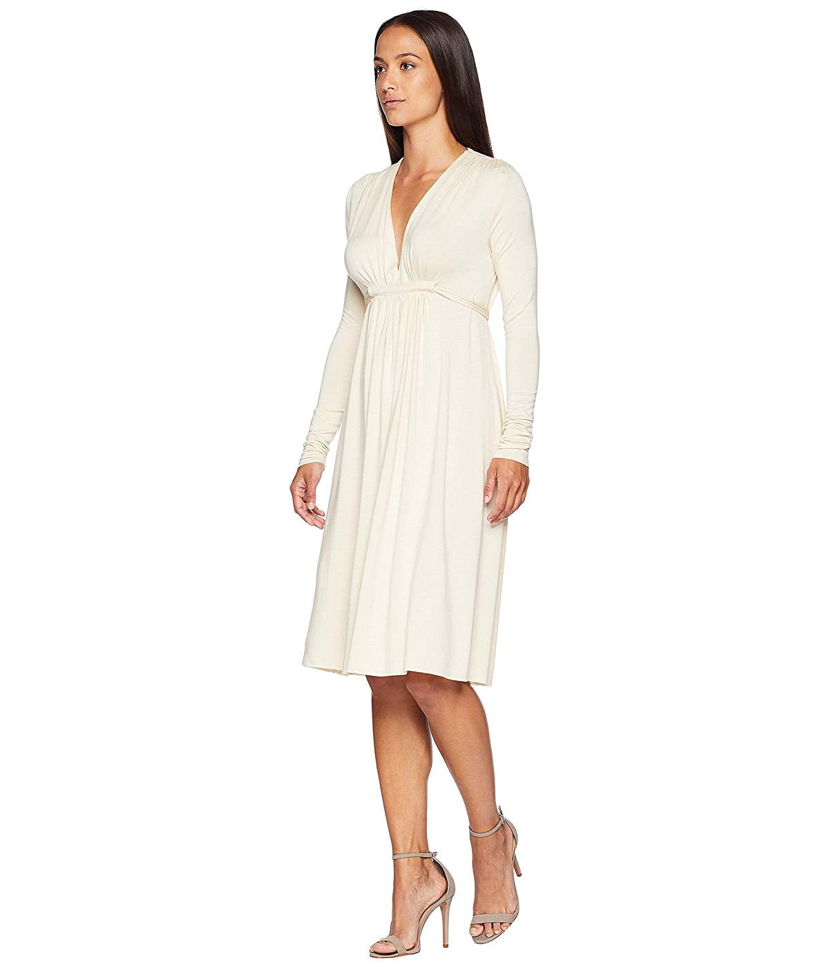 Rachel Pally Long Sleeve Caftan Cream 