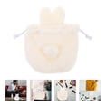 thumbnail image 4 of Shisuyan Plush Bag Cosmetic Storage Bag Plush Rabbit Coin Bag Cosmetic Drawstring Bag, 4 of 8