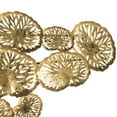 thumbnail image 4 of Safavieh Coral Plate Iron Wall Décor, Gold, 4 of 4