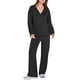 thumbnail image 3 of Conjuntos de Dos Piezas para Mujer, Moda de Otoño 2025, Pantalones Anchos, Conjunto de Estar por Casa, para Viajes y Vacaciones. Negro XXXL, 3 of 9