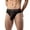 Black, variant on Wancir Men's Moisture-Wicking Boxer Briefs Contrast Color Trim