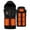 Heated Vest-A03Multicolor, variant on Gamivast Mens Heated Vest Plus Size Hooded 9 Heating Zones and 3-Levels Puffer Jackets Xmas Printed Warm Sleeveless Stand Collar Coats with Pockets Drawstring Washable Outerwear no Power Bank