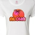 thumbnail image 4 of Inktastic Pink Aloha Palm Women's T-Shirt, 4 of 5