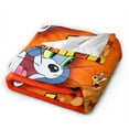 thumbnail image 2 of Tom And Jerry Blanket, Super Soft Throw Blanket For Bed Sofa Couch, Cozy Flannel Blanket For Bedroom Livingroom, 60"X50", 2 of 9